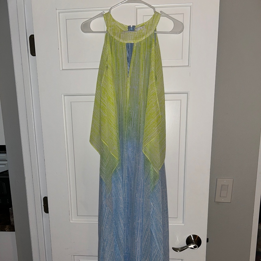 Badgley Mischka Flowy Maxi Dress